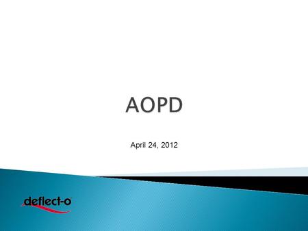April 24, 2012. 2 3AOPD 2012 4 Professional looking signs in seconds! Free on-line Sign Creator Personalize and print signs from any office.