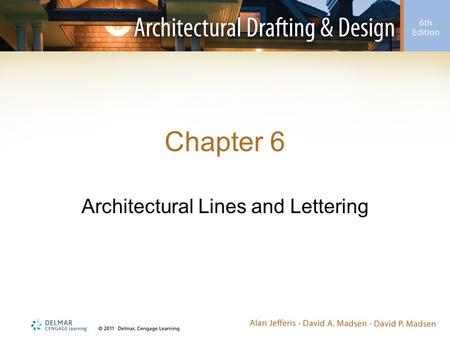 Architectural Lines and Lettering