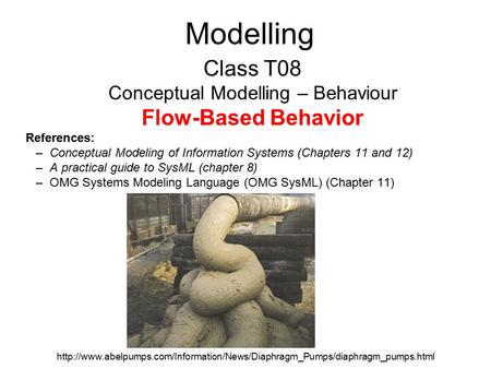 Conceptual Modelling – Behaviour