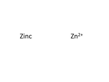 ZincZn 2+. As 3- Arsenide ClO 4 - Perchlorate OH - Hydroxide.