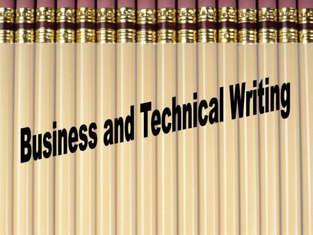 Definition: Most business and all technical writing communicates specific, factual information to a defined audience for the purpose of informing, instructing,