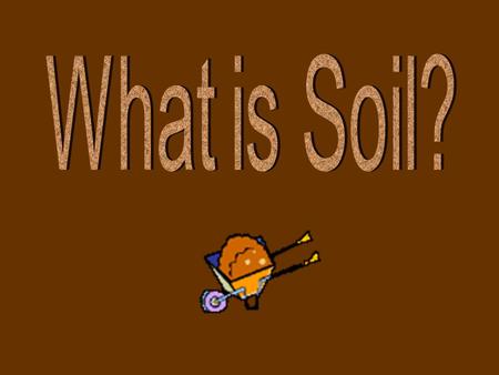 Soil is a layer at the surface of the earth composed of a mixture of weathered rock, organic matter, mineral fragments, water, and air which is capable.