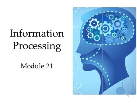 Information Processing Module 21