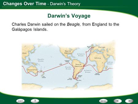 Darwin’s Voyage - Darwin’s Theory
