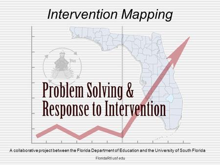 FloridaRtI.usf.edu A collaborative project between the Florida Department of Education and the University of South Florida Intervention Mapping.