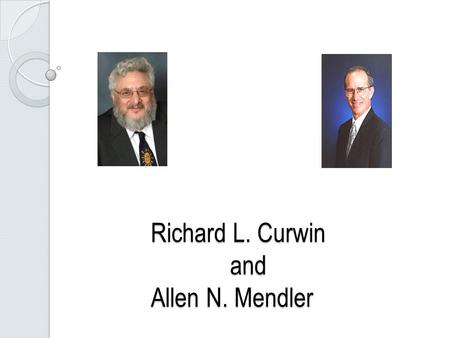 Richard L. Curwin and Allen N. Mendler