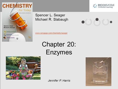 Chapter 20: Enzymes Spencer L. Seager Michael R. Slabaugh www.cengage.com/chemistry/seager Jennifer P. Harris.