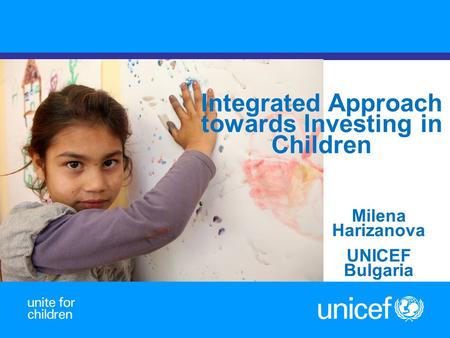 Integrated Approach towards Investing in Children