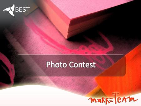 You can submit your photos to compete with the best ones taken in all BEST events. Then the photos are used for promotion materials.