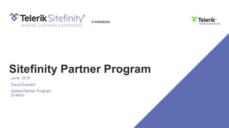 Sitefinity Partner Program