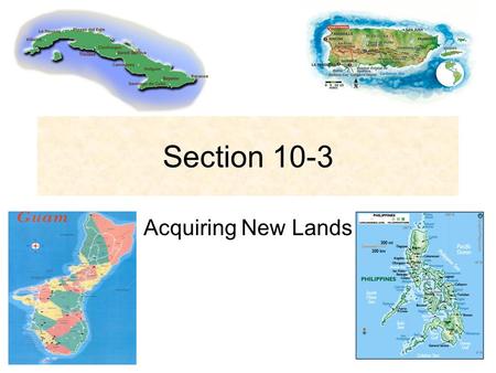 Section 10-3 Acquiring New Lands.