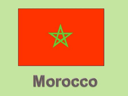 On which continent is Morocco? Africa!! Morocco is 172,413 square miles. That is about the size of CA Capital – Rabat Population – 31.6 million.