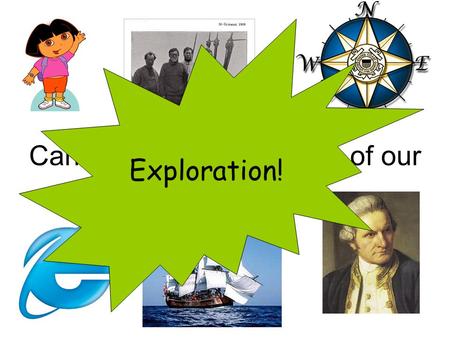 Can you guess the theme of our new topic? Exploration!