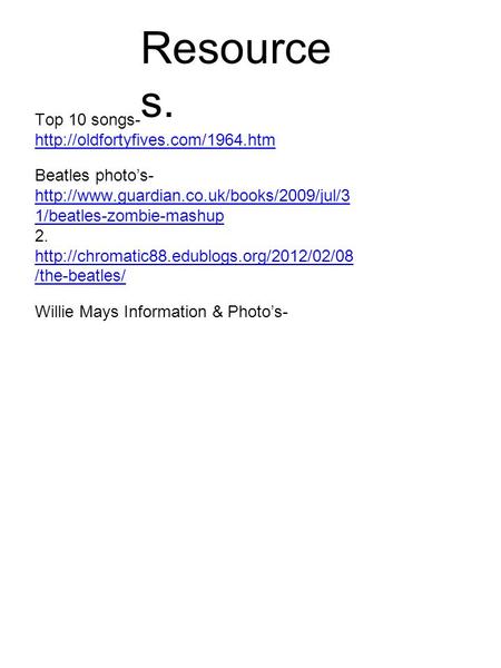 Resource s. Top 10 songs-  Beatles photo’s-  1/beatles-zombie-mashup