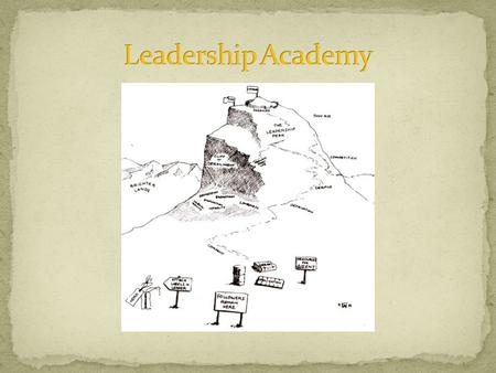 The Leadership Academy is a place where leaders, and those in leadership positions, can learn the latest thinking in educational leadership from some.