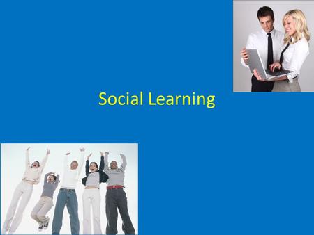 Social Learning. Social Learning Theory: This theory, made famous by Albert Bandura, states that social behavior (any type of behavior that we display.