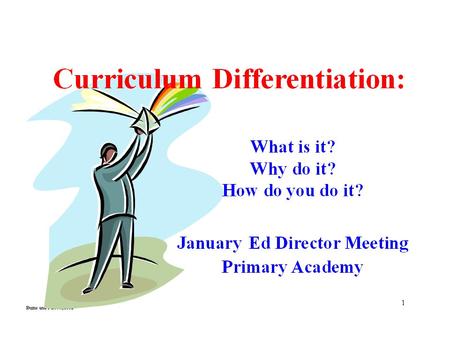 A Quick Quiz What is your DI IQ? Discuss with peers… What do you know about differentiation? What concerns or fears do you have regarding differentiation?