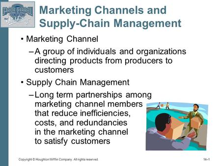 Marketing Channels and Supply-Chain Management