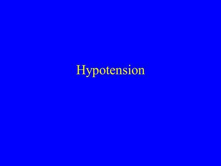 Hypotension. Phone What is BP? What is HR? Temperature? Mental status? Chest pain? Recent IV contrast or abx (anaphylaxis)? Admitting diagnosis?