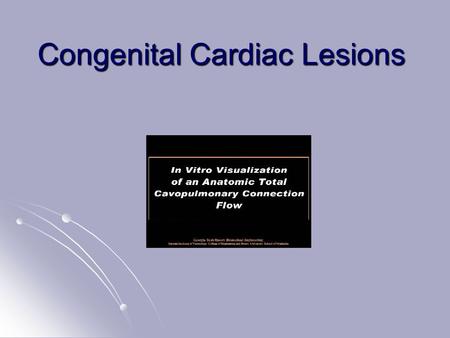 Congenital Cardiac Lesions. Overview Three Shunts of Fetal Circulation Ductus Arteriosus Ductus Arteriosus Protects lungs against circulatory overload.