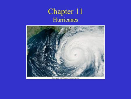 Chapter 11 Hurricanes. Hurricane Katrina Flooded 80% of New Orleans The US’s deadliest hurricane in terms of deaths happened in 1900 in Galveston, Tx.
