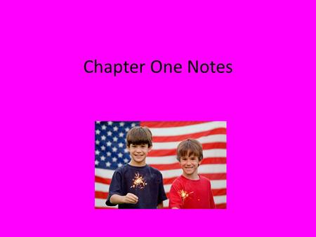 Chapter One Notes. Section 1: Govt of the People, by the People, for the People -Democratic governments perform necessary functions so citizens can live.