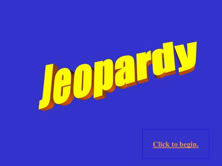 Click to begin. Click here for Final Jeopardy Length Mass Temperature I Can “Bench” Mark That! I Love Science 10 Point 20 Points 30 Points 40 Points.