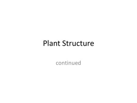Plant Structure continued. A leaf is made up of many specialized cells and tissues as illustrated in the image below: