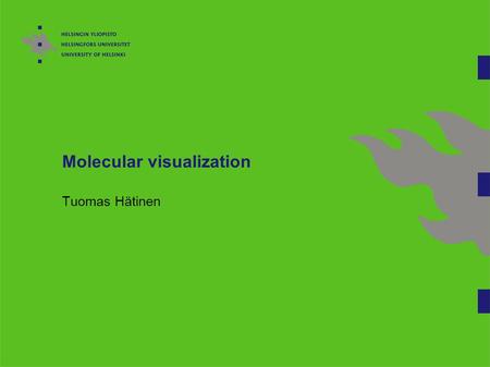 Molecular visualization