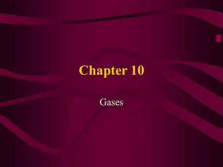 Chapter 10 Gases GASES John Dalton Characteristics, Pressure, Laws, and Ideal-Gas Equation Sections 10.1-10.4.