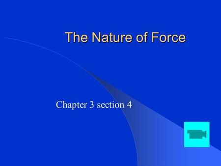 The Nature of Force Chapter 3 section 4 What is a force Force is a push or pull. Forces are either balanced or unbalanced.