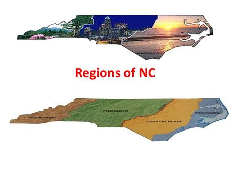 Regions of NC.