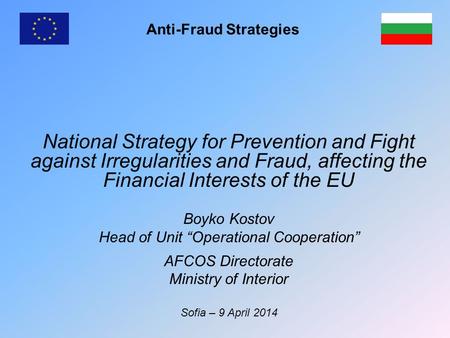 Anti-Fraud Strategies
