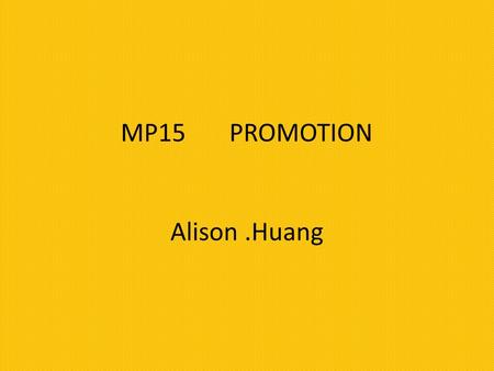 Define promotion. What does promotion do? Promotion is communication techniques aimed at informing, influencing and persuading customers to buy or use.