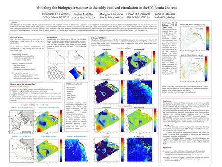 Conclusions The quantitative dynamical fitting procedure has been tested successfully for CalCOFI hydrographic data by adjusting temperature and salinity.