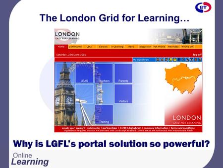 The London Grid for Learning… Why is LGFL’s portal solution so powerful?