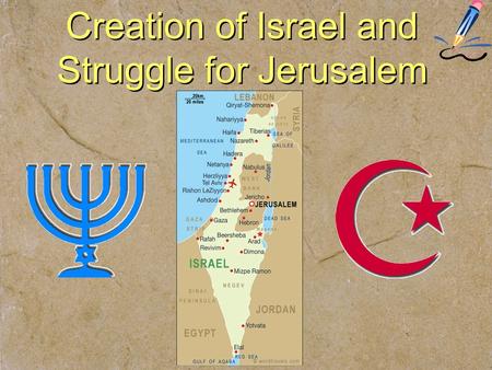 Creation of Israel and Struggle for Jerusalem. ZIONISM –political movement; founded by Theodor Herzl (1897) –objective: secure a homeland for the Jewish.
