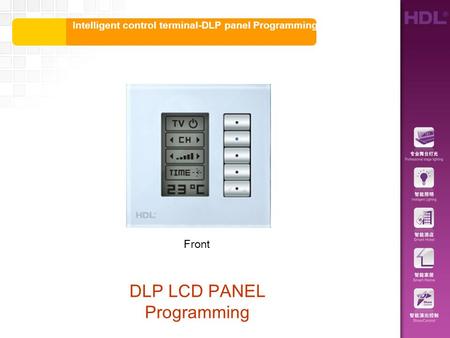 DLP LCD PANEL Programming