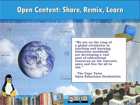 www.k12opened.com/about What I believe and why I got involved in OER Differentiating instruction is essential to improving education. Textbooks are not.