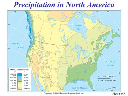 Precipitation in North America Figure 9.5. Potential Evapotranspiration Figure 9.6.