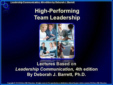 High-Performing Team Leadership