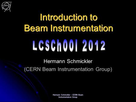 Introduction to Beam Instrumentation