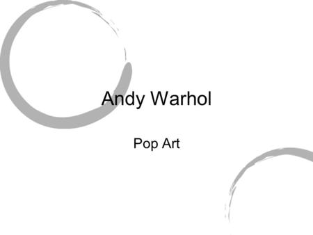 Andy Warhol Pop Art. What's great about this country is that America started the tradition where the richest consumers buy essentially the same things.