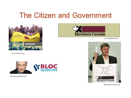 The Citizen and Government
