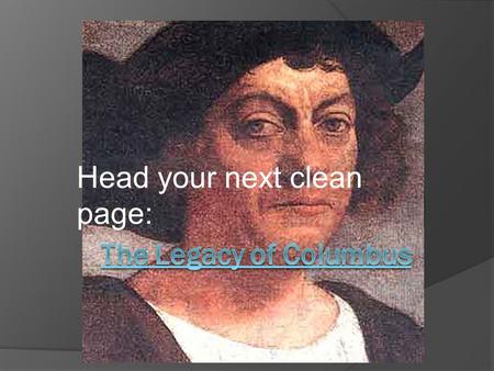 Head your next clean page:.  If the note is in ALL italics, you don’t need to write it down…