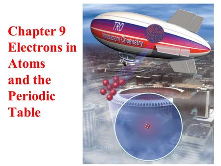 Chapter 9 Electrons in Atoms and the Periodic Table