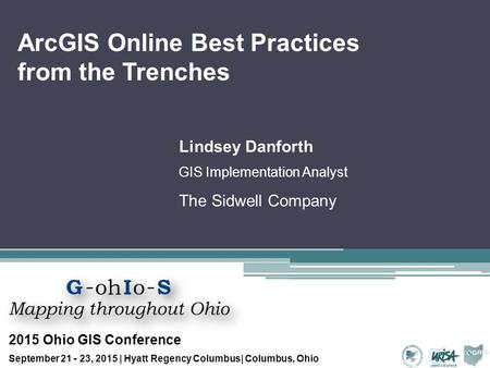 ArcGIS Online Best Practices from the Trenches