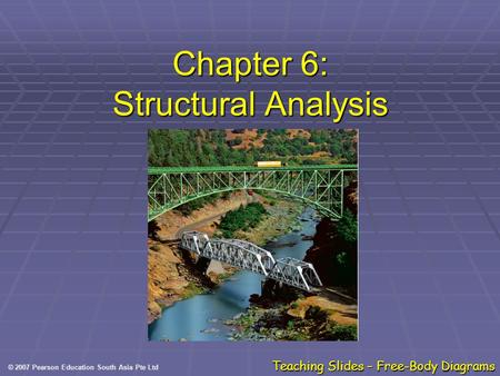 Chapter 6: Structural Analysis
