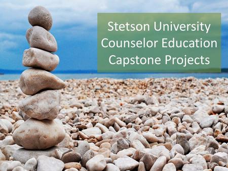 Stetson University Counselor Education Capstone Projects.