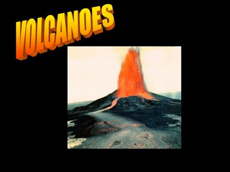 I. Parts of a volcano rim crater vent pipe Parasitic cone.